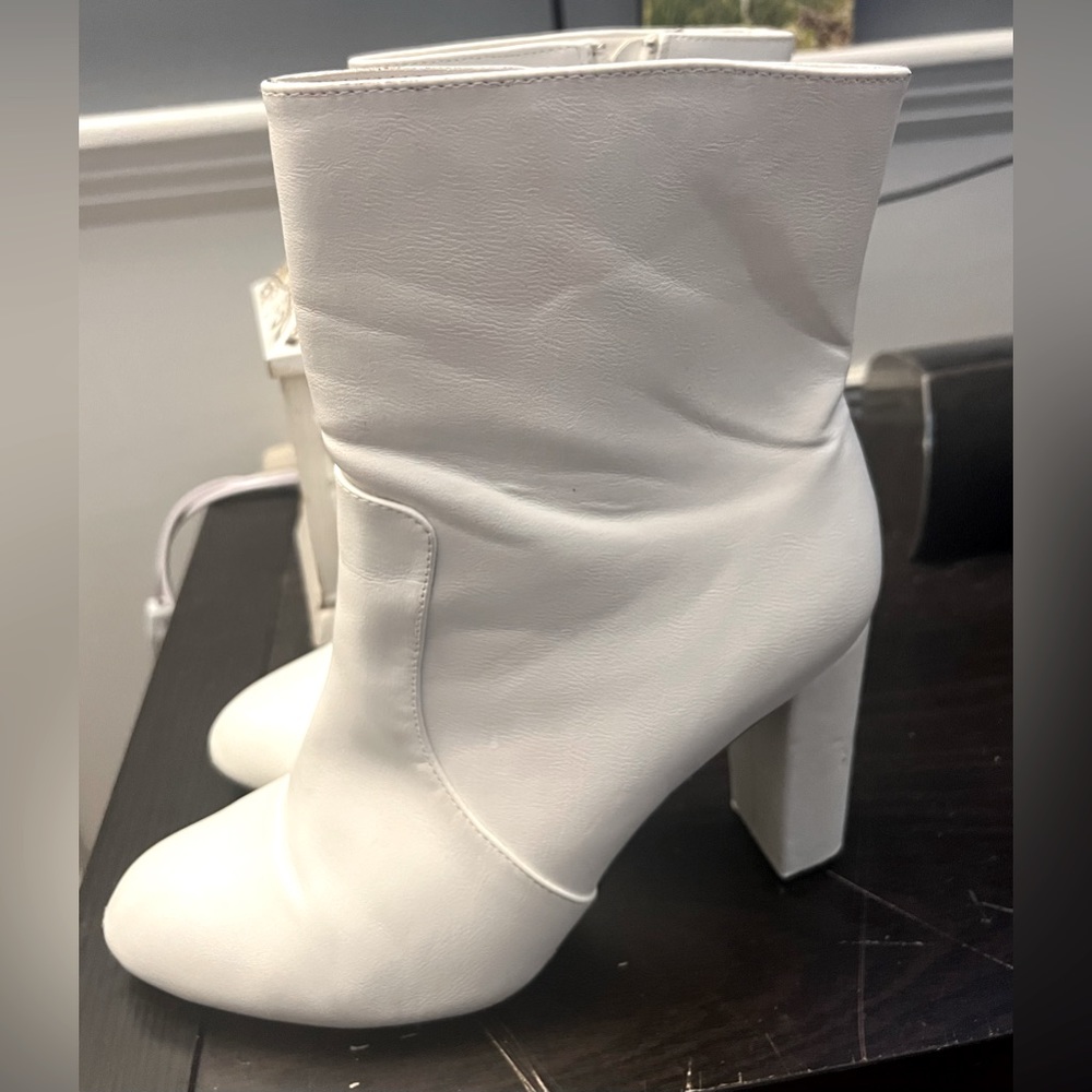 Mid-calf bootie